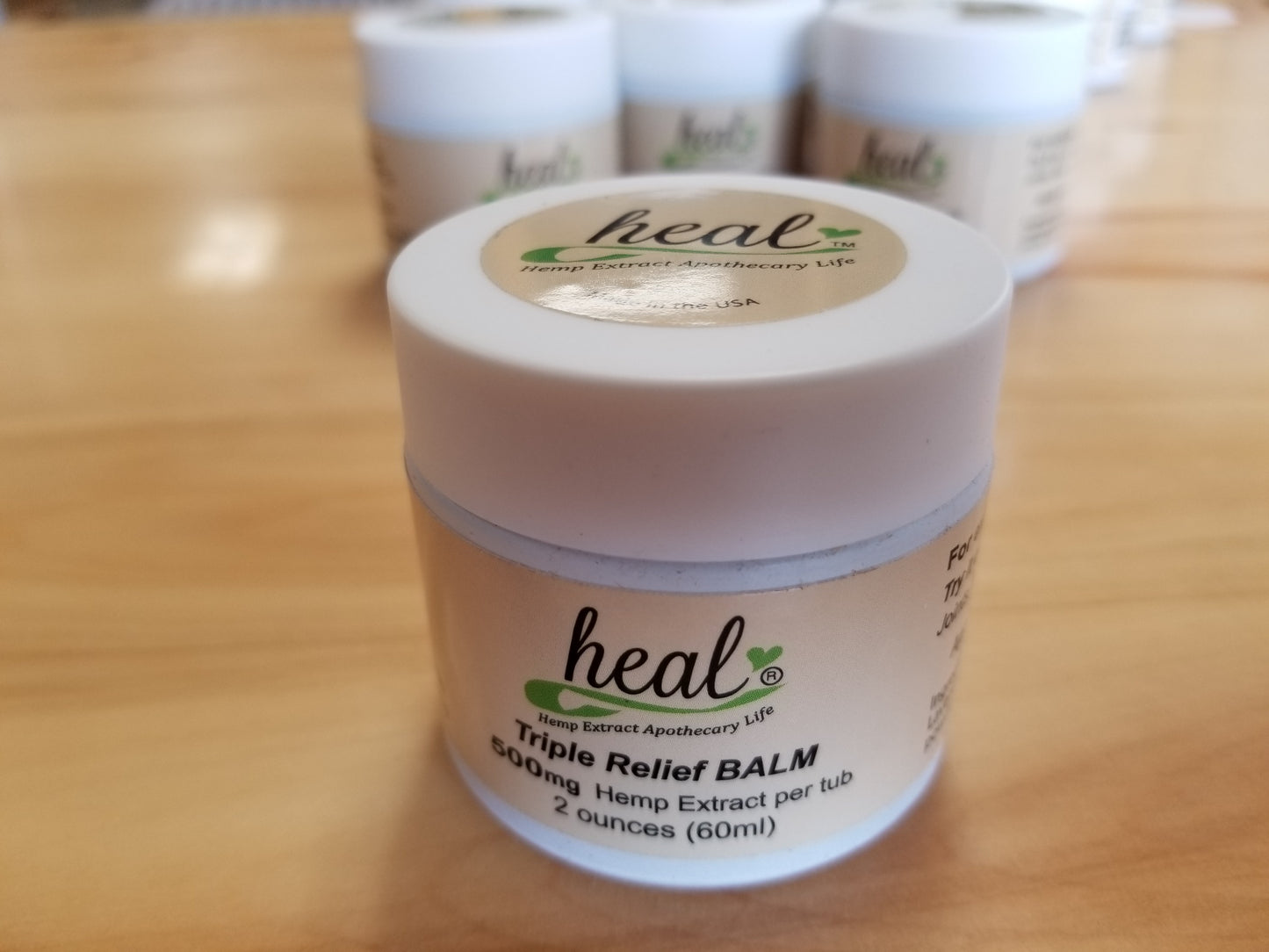 Heal®Triple Action Relief Balm - 500mg